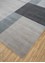 sthir grey and black wool Hand Knotted Rug - FloorShot sthir grey and black wool Hand Knotted Rug - FloorShot