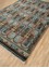 savana blue afghan wool Hand Knotted Rug - FloorShot savana blue afghan wool Hand Knotted Rug - FloorShot