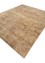 uvenuti beige and brown wool Hand Knotted Rug - FloorShot uvenuti beige and brown wool Hand Knotted Rug - FloorShot