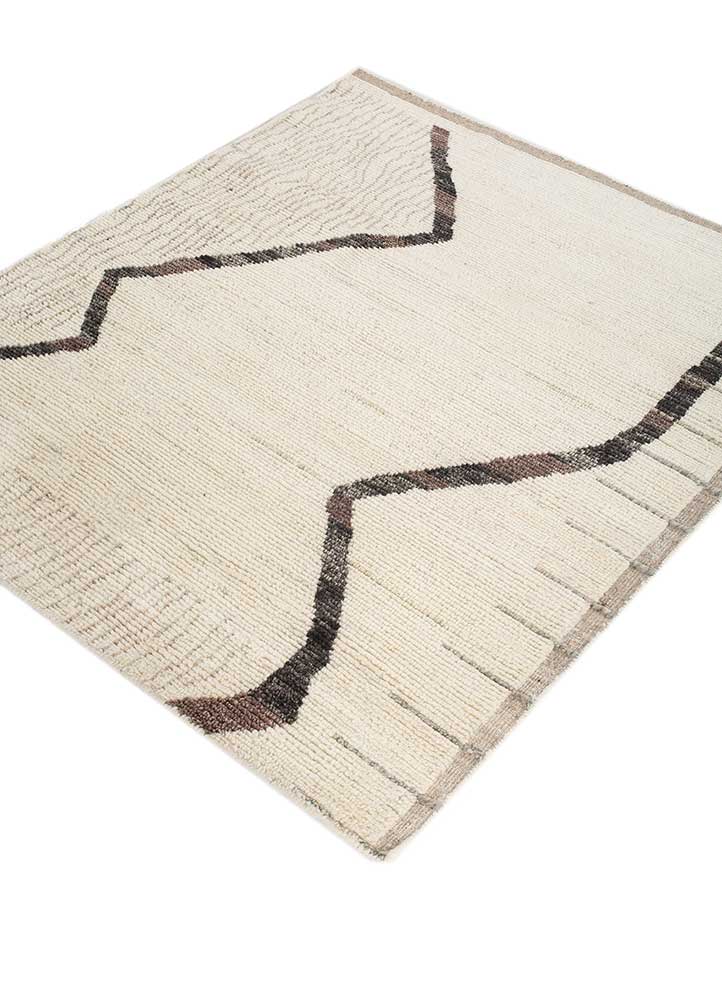 manifest ivory wool Hand Knotted Rug - FloorShot