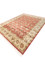 gulmarg red and orange silk Hand Knotted Rug - FloorShot gulmarg red and orange silk Hand Knotted Rug - FloorShot