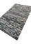 abrash grey and black wool Flat Weaves Rug - FloorShot abrash grey and black wool Flat Weaves Rug - FloorShot