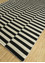 alhambra grey and black wool Flat Weaves Rug - FloorShot alhambra grey and black wool Flat Weaves Rug - FloorShot