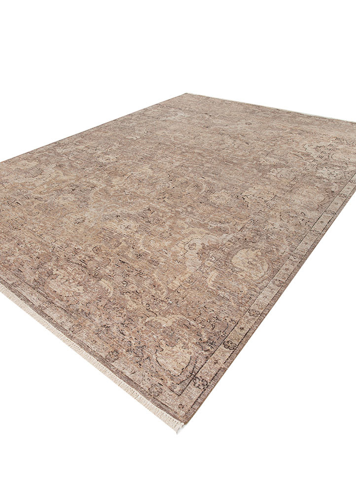 someplace in time grey and black wool Hand Knotted Rug - FloorShot someplace in time grey and black wool Hand Knotted Rug - FloorShot