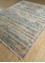 viscaya blue afghan wool and silk Hand Knotted Rug - FloorShot viscaya blue afghan wool and silk Hand Knotted Rug - FloorShot