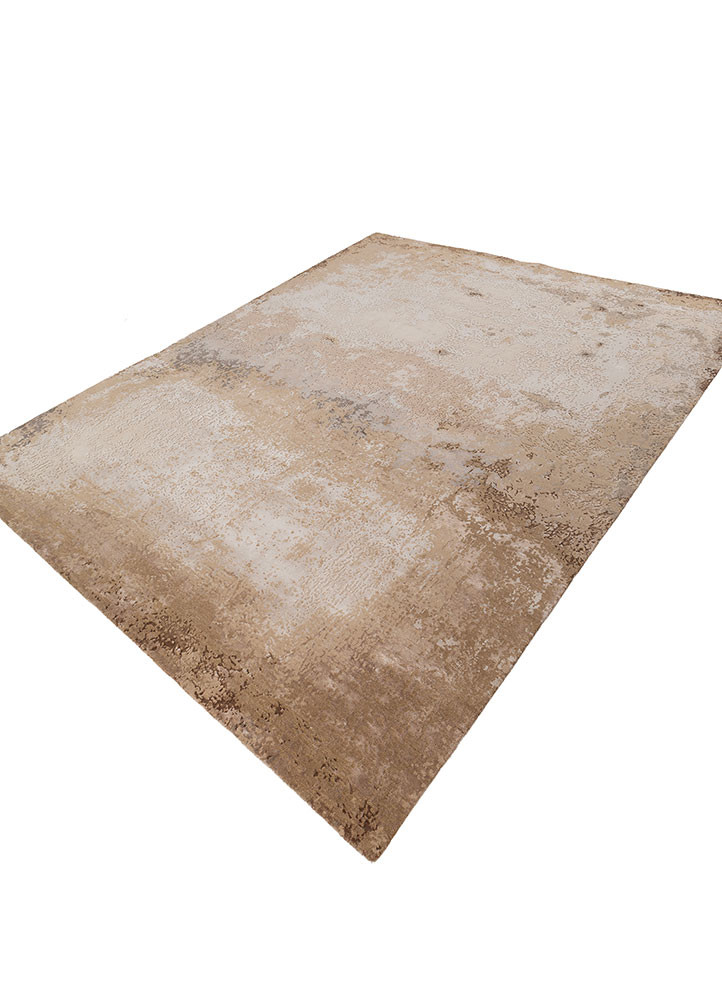 chaos theory by kavi ivory wool and bamboo silk Hand Knotted Rug - FloorShot chaos theory by kavi ivory wool and bamboo silk Hand Knotted Rug - FloorShot
