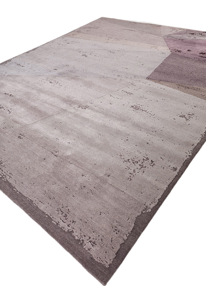 aakar by kavi red and orange wool and bamboo silk Hand Knotted Rug - FloorShot aakar by kavi red and orange wool and bamboo silk Hand Knotted Rug - FloorShot