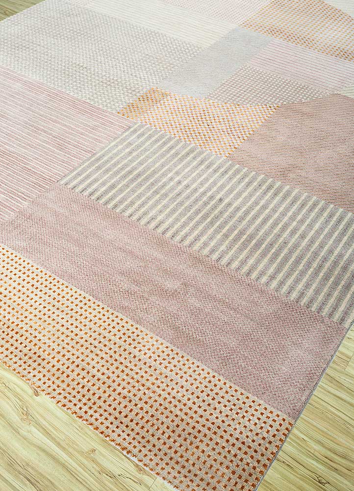 chaos theory by kavi ivory wool and bamboo silk Hand Knotted Rug - FloorShot chaos theory by kavi ivory wool and bamboo silk Hand Knotted Rug - FloorShot