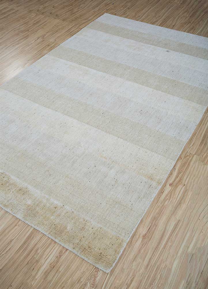 acar beige and brown jute and hemp Hand Loom Rug - FloorShot