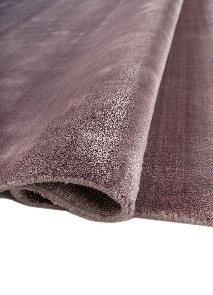 basis beige and brown viscose Hand Loom Rug - FloorShot