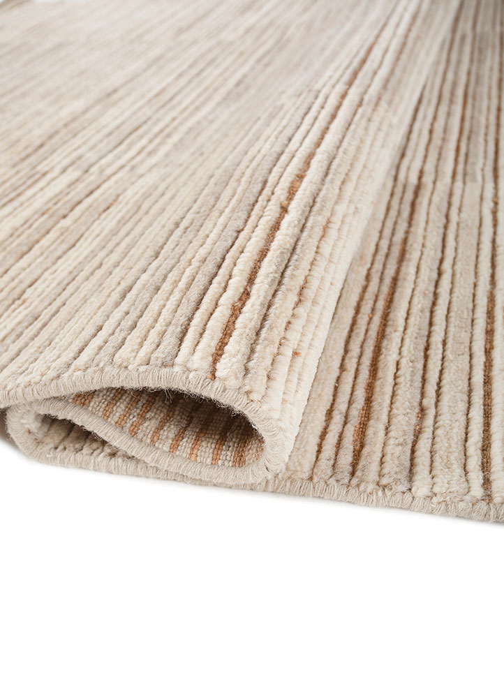 contour gold wool Flat Weaves Rug - FloorShot
