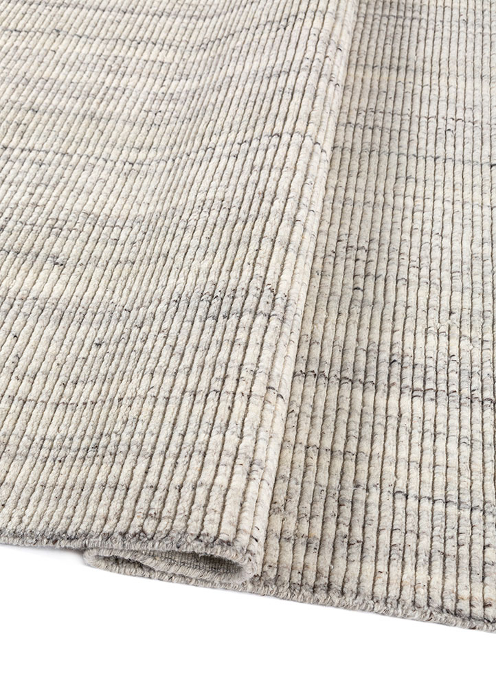 clan ivory wool Hand Loom Rug - FloorShot
