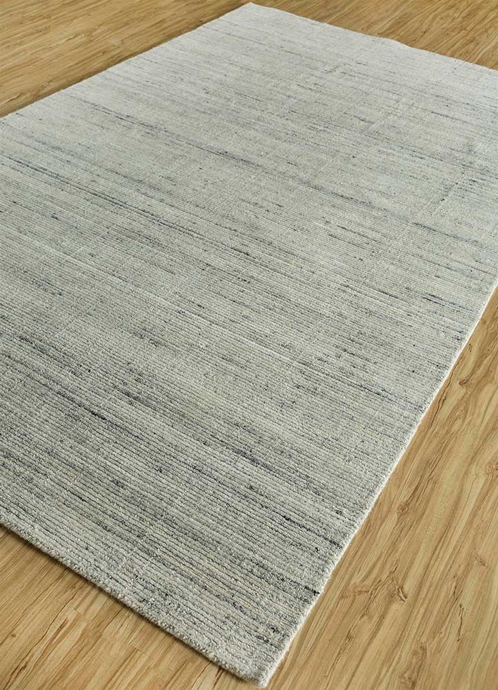 contour grey and black wool and viscose Hand Loom Rug - FloorShot contour grey and black wool and viscose Hand Loom Rug - FloorShot