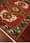 savana red and orange wool Hand Knotted Rug - FloorShot savana red and orange wool Hand Knotted Rug - FloorShot