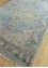 savana blue wool Hand Knotted Rug - FloorShot savana blue wool Hand Knotted Rug - FloorShot