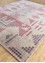 clan pink and purple wool Hand Knotted Rug - FloorShot clan pink and purple wool Hand Knotted Rug - FloorShot