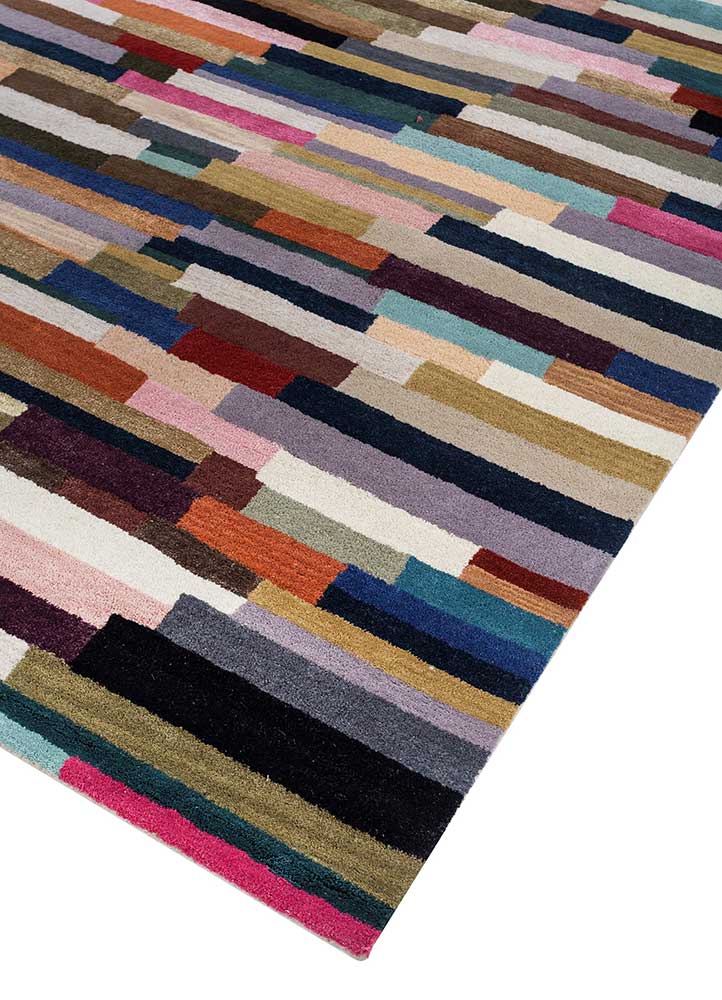 acar multi wool and viscose Hand Tufted Rug - FloorShot