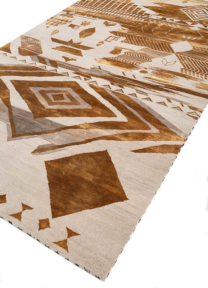 freedom manchaha ivory wool and bamboo silk Hand Knotted Rug - FloorShot freedom manchaha ivory wool and bamboo silk Hand Knotted Rug - FloorShot