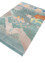manchaha blue wool and bamboo silk Hand Knotted Rug - FloorShot manchaha blue wool and bamboo silk Hand Knotted Rug - FloorShot