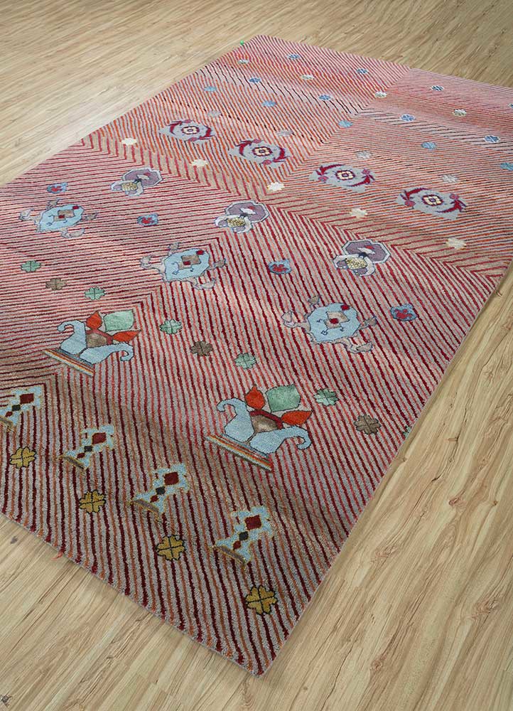 weaver art reserve grey and black wool and bamboo silk Hand Knotted Rug - FloorShot weaver art reserve grey and black wool and bamboo silk Hand Knotted Rug - FloorShot