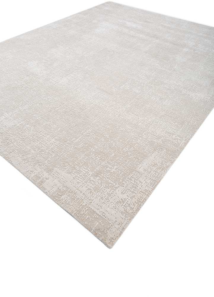 uvenuti ivory wool and bamboo silk Hand Knotted Rug - FloorShot uvenuti ivory wool and bamboo silk Hand Knotted Rug - FloorShot