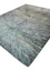 uvenuti blue wool and bamboo silk Hand Knotted Rug - FloorShot uvenuti blue wool and bamboo silk Hand Knotted Rug - FloorShot
