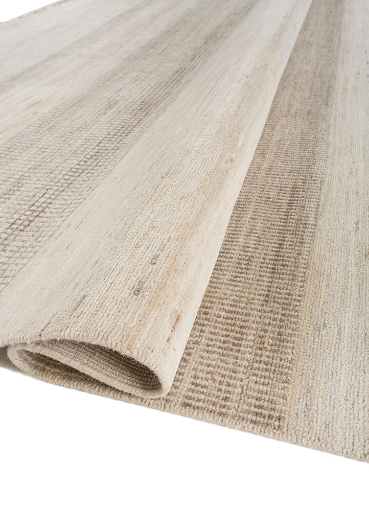 blythe ivory wool Hand Knotted Rug - FloorShot