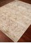 far east beige and brown wool and silk Hand Knotted Rug - FloorShot far east beige and brown wool and silk Hand Knotted Rug - FloorShot