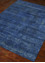 far east blue wool and silk Hand Knotted Rug - FloorShot far east blue wool and silk Hand Knotted Rug - FloorShot