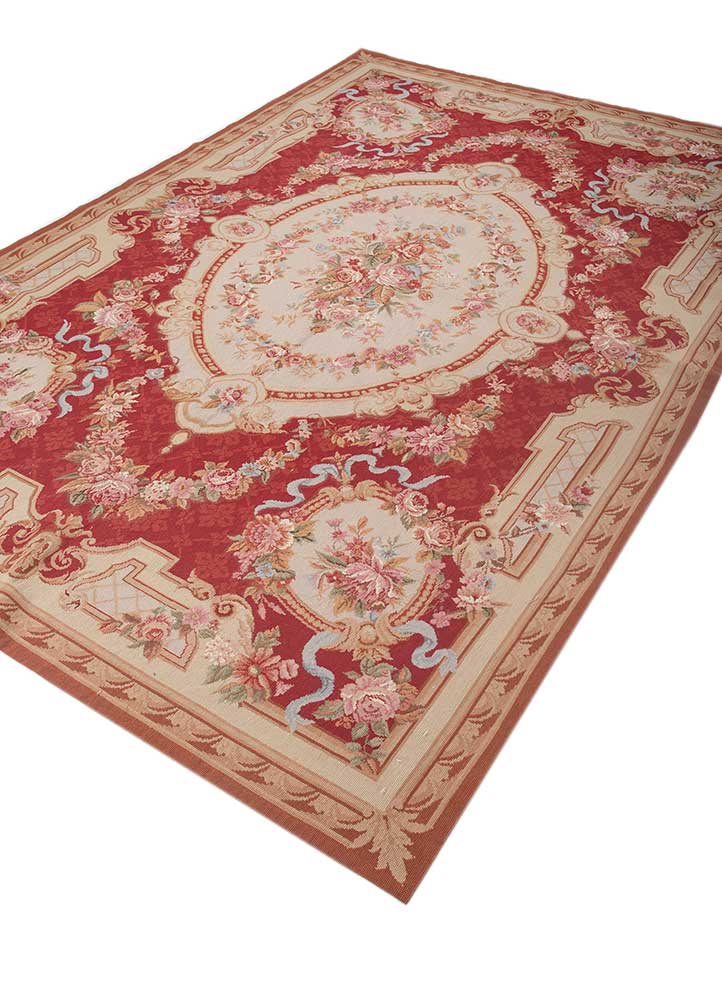 wall art red and orange wool Hand woven Rug - FloorShot wall art red and orange wool Hand woven Rug - FloorShot