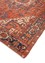 aalam red and orange wool Hand Knotted Rug - FloorShot aalam red and orange wool Hand Knotted Rug - FloorShot