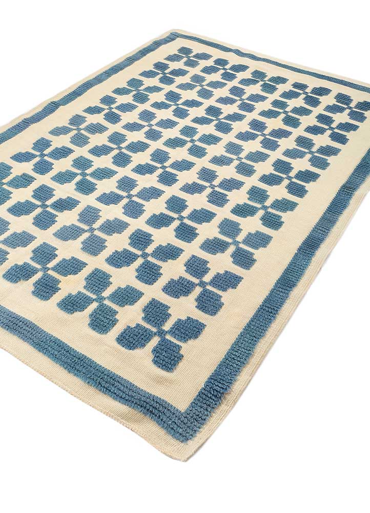 clan ivory wool Hand Knotted Rug - FloorShot