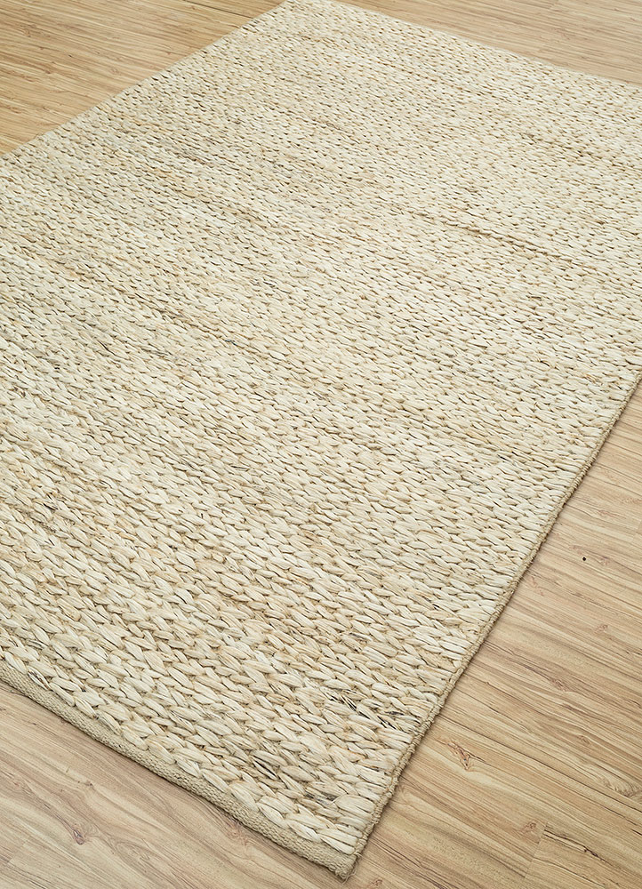 nomadic threads beige and brown jute and hemp Flat Weaves Rug - FloorShot