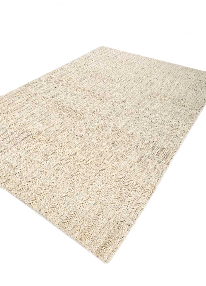 aprezo ivory jute and hemp Flat Weaves Rug - FloorShot