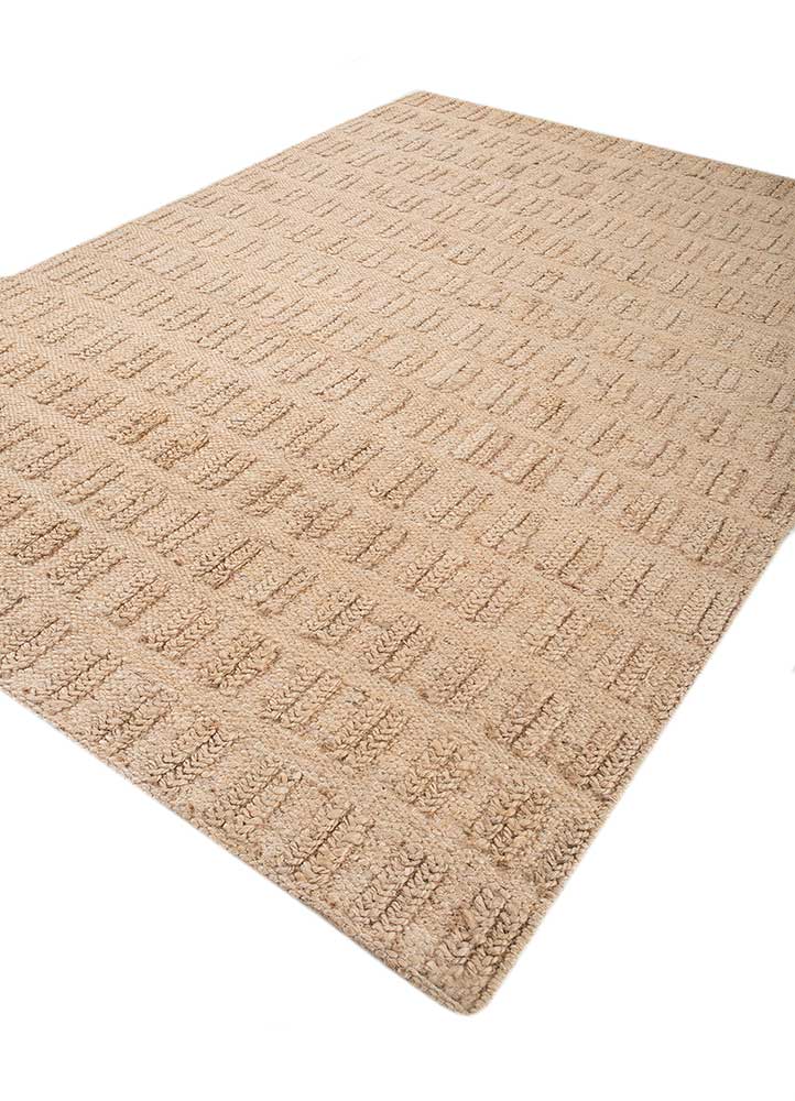 aprezo ivory jute and hemp Flat Weaves Rug - FloorShot