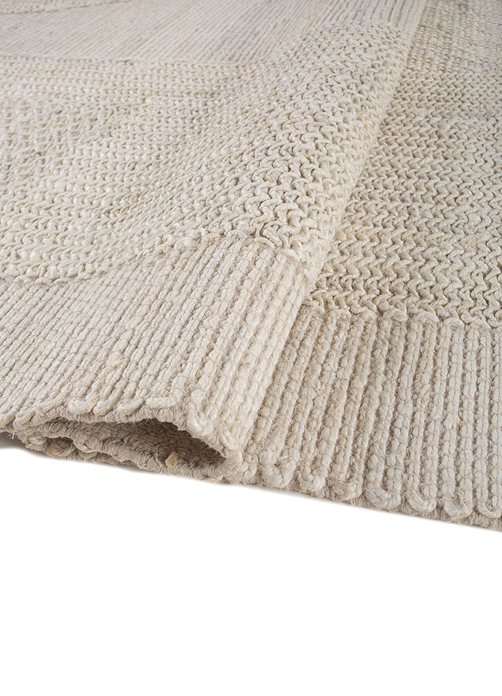 nomadic threads ivory jute and hemp Flat Weaves Rug - FloorShot