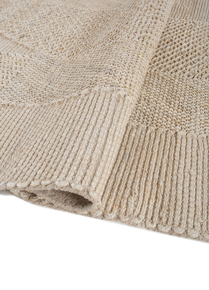 nomadic threads ivory jute and hemp Flat Weaves Rug - FloorShot