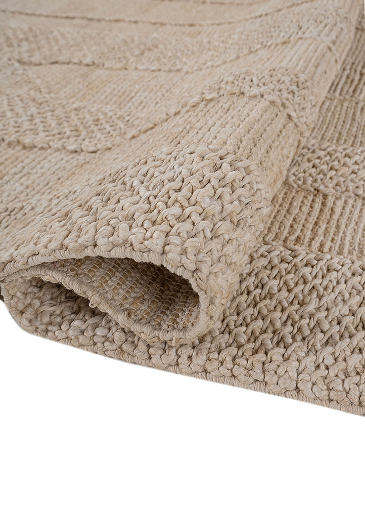 nomadic threads ivory jute and hemp Flat Weaves Rug - FloorShot