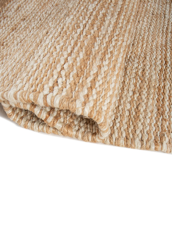 nomadic threads beige and brown jute and hemp Flat Weaves Rug - FloorShot