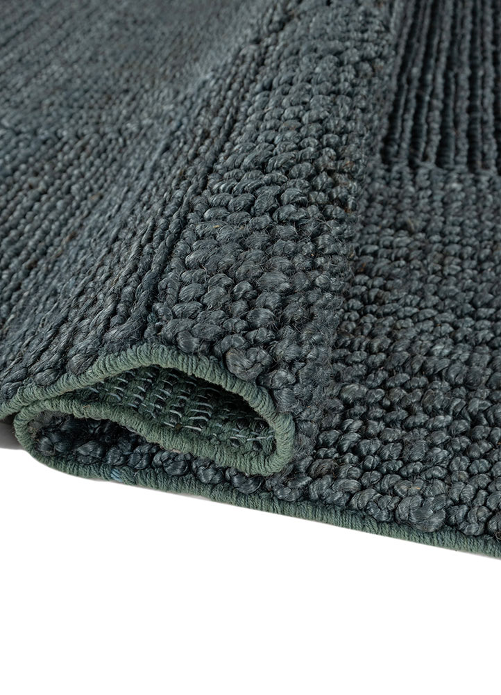 nomadic threads blue jute and hemp Flat Weaves Rug - FloorShot