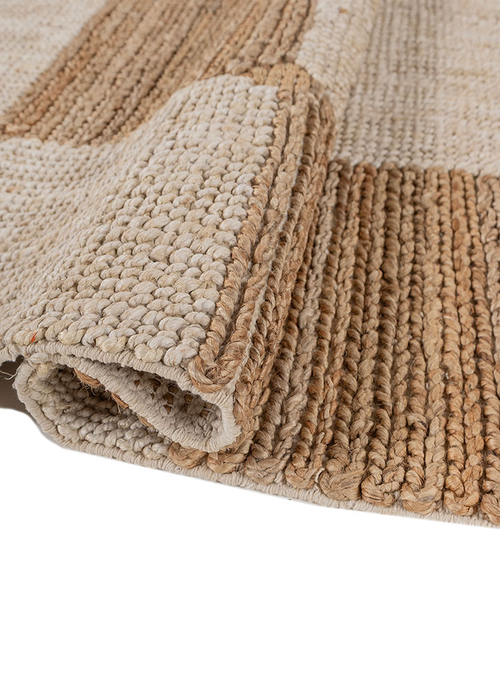 nomadic threads ivory jute and hemp Flat Weaves Rug - FloorShot