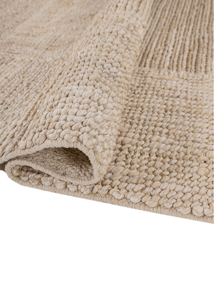 nomadic threads ivory jute and hemp Flat Weaves Rug - FloorShot