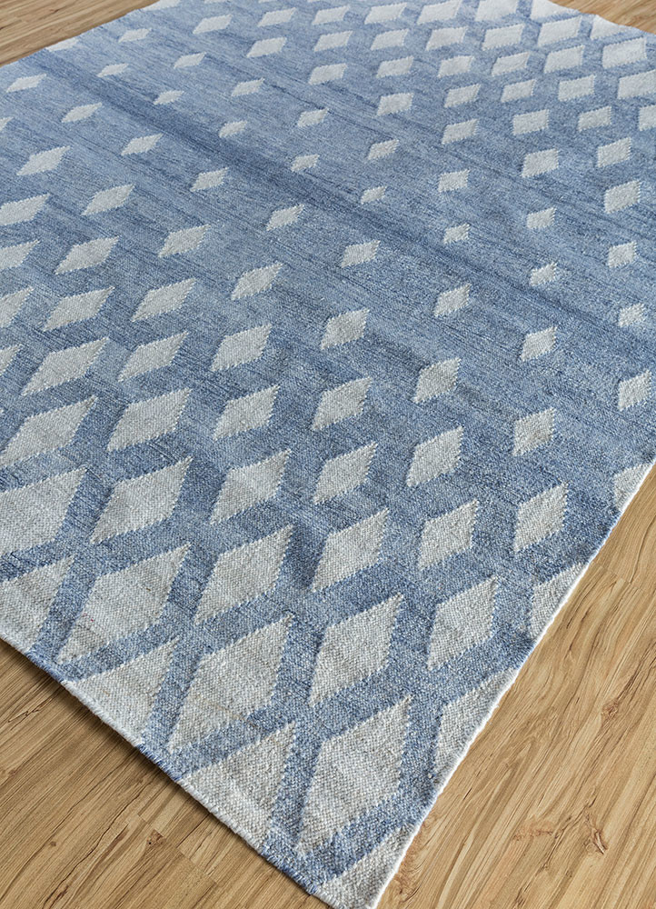 indusbar ivory polyester Flat Weaves Rug - FloorShot indusbar ivory polyester Flat Weaves Rug - FloorShot