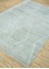 indusbar blue viscose hand loom Rug - FloorShot indusbar blue viscose hand loom Rug - FloorShot