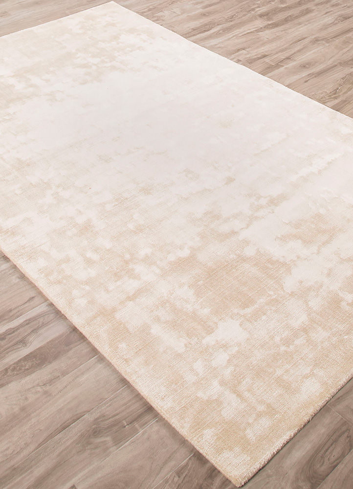 oxford ivory viscose Hand Loom Rug - FloorShot