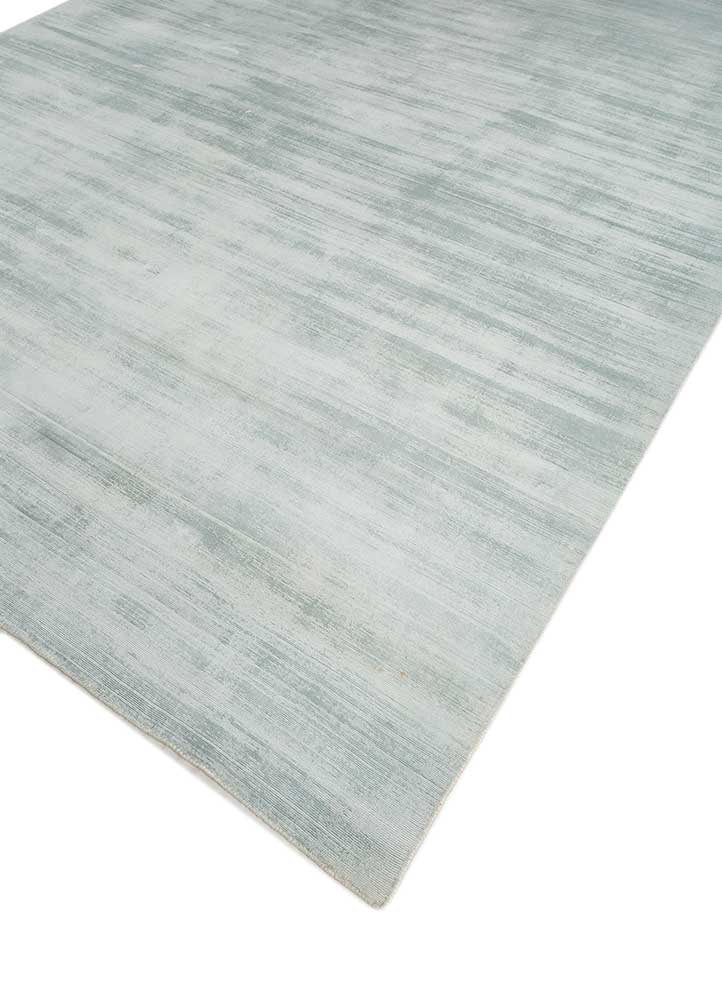 basis grey and black viscose Hand Loom Rug - FloorShot