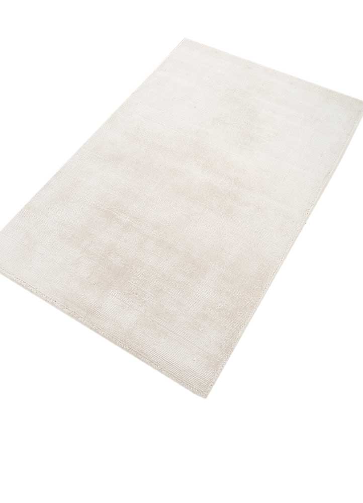 basis ivory viscose Hand Loom Rug - FloorShot