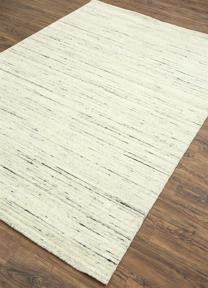 contour beige and brown wool Hand Loom Rug - FloorShot contour beige and brown wool Hand Loom Rug - FloorShot