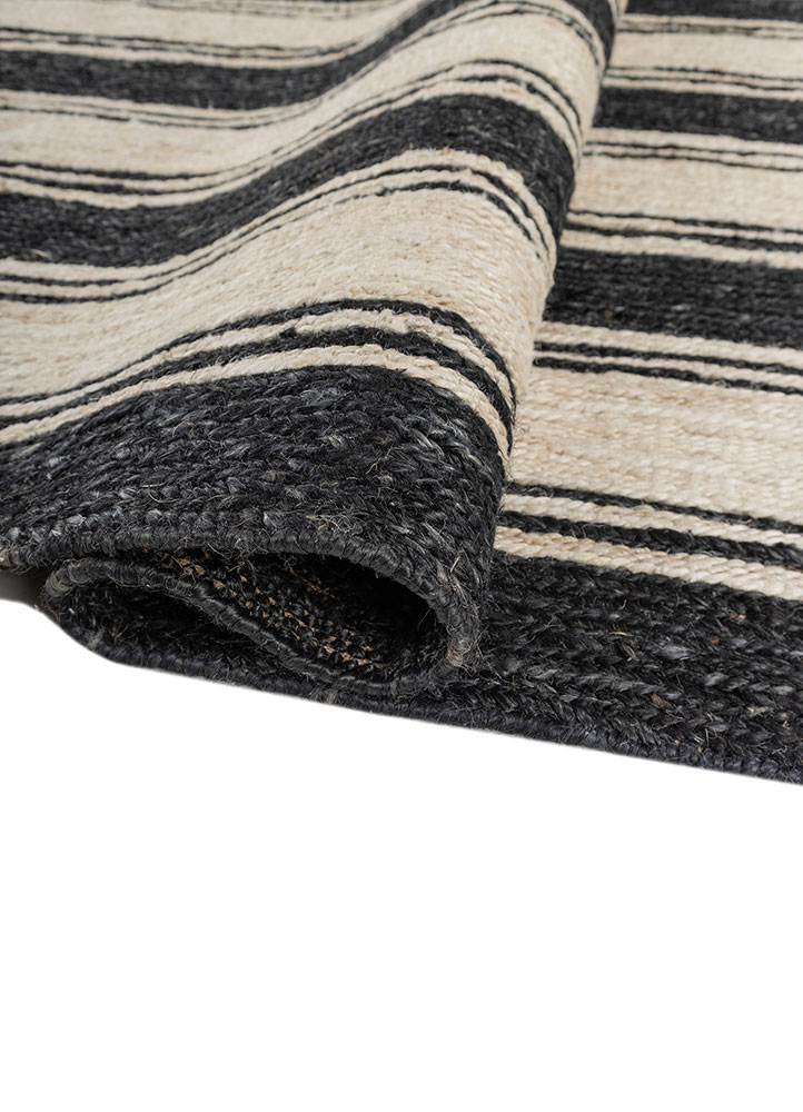 nomadic threads grey and black jute and hemp Hand Knotted Rug - FloorShot nomadic threads grey and black jute and hemp Hand Knotted Rug - FloorShot