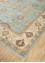 cyanna blue wool Hand Knotted Rug - FloorShot cyanna blue wool Hand Knotted Rug - FloorShot